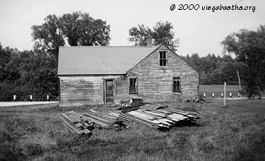 [Eddie Nute House in 1943 - Before Restoration]