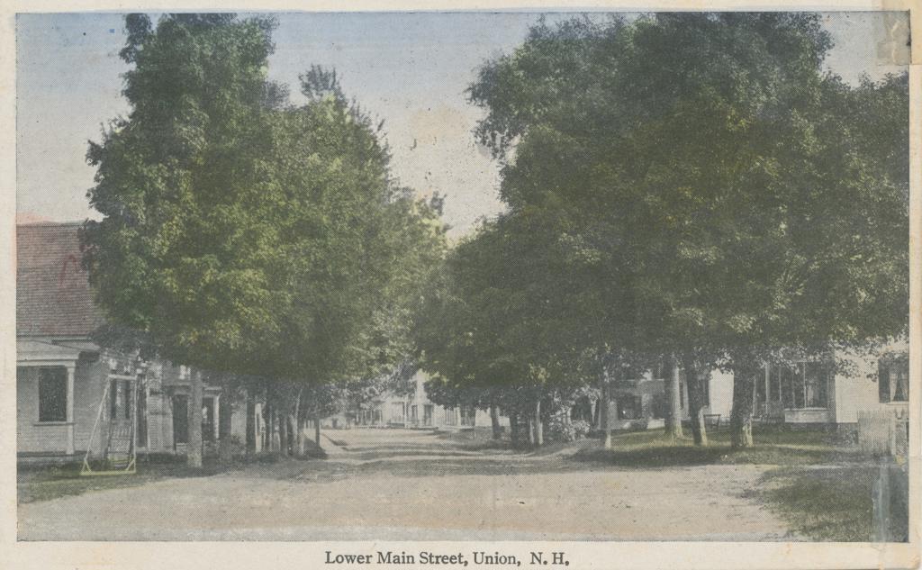 [Lower Main Street in Early 1900s]