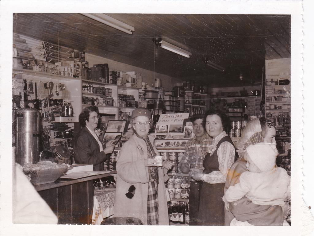 [Customers at Tibbetts' Country Store at it's 20th anniversary - February 1963]