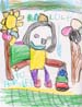 [Lucy to Ansley (Sun, Cake, Grass, Balloons) - January 2001]