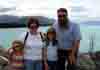 [Family self-portrait at Lake Pukaki, Mt. Cook Overlook (on a clear day...)]