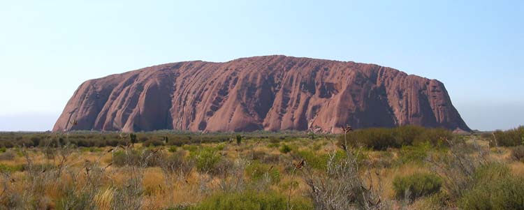 [Uluru in the morning]
